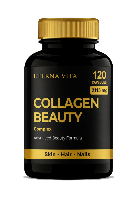 Doplňky stravy - Eterna Vita - Collagen Beauty Complex 120 kapslí