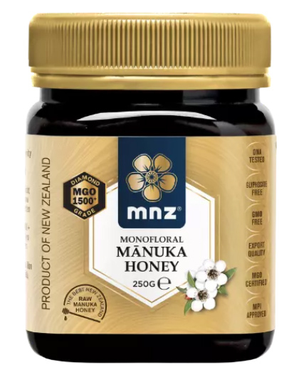 Manukové medy - MNZ - RAW Manukový med MGO 1500+ 250g