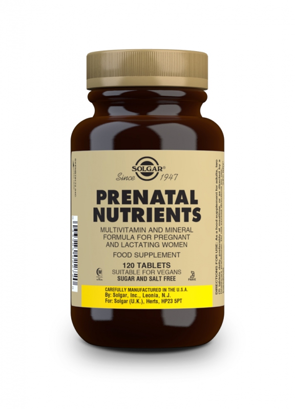 Značky - Solgar Prenatal – Multivitamín pro těhotné a kojící ženy tbl. 120