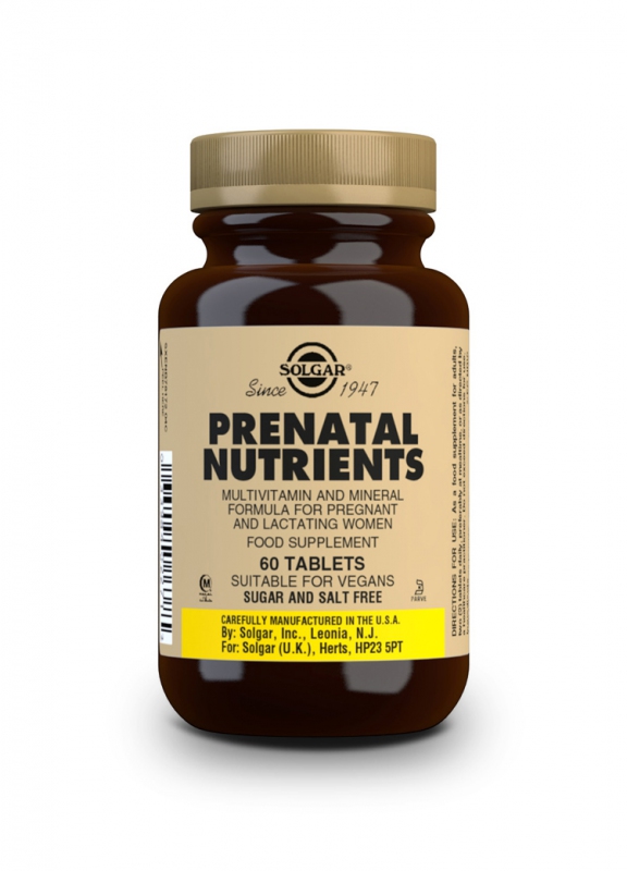Značky - Solgar Prenatal – Multivitamín pro těhotné a kojící ženy tbl. 60