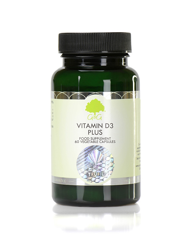 Značky - G&G Vitamins - VITAMIN D3 PLUS 60 cps