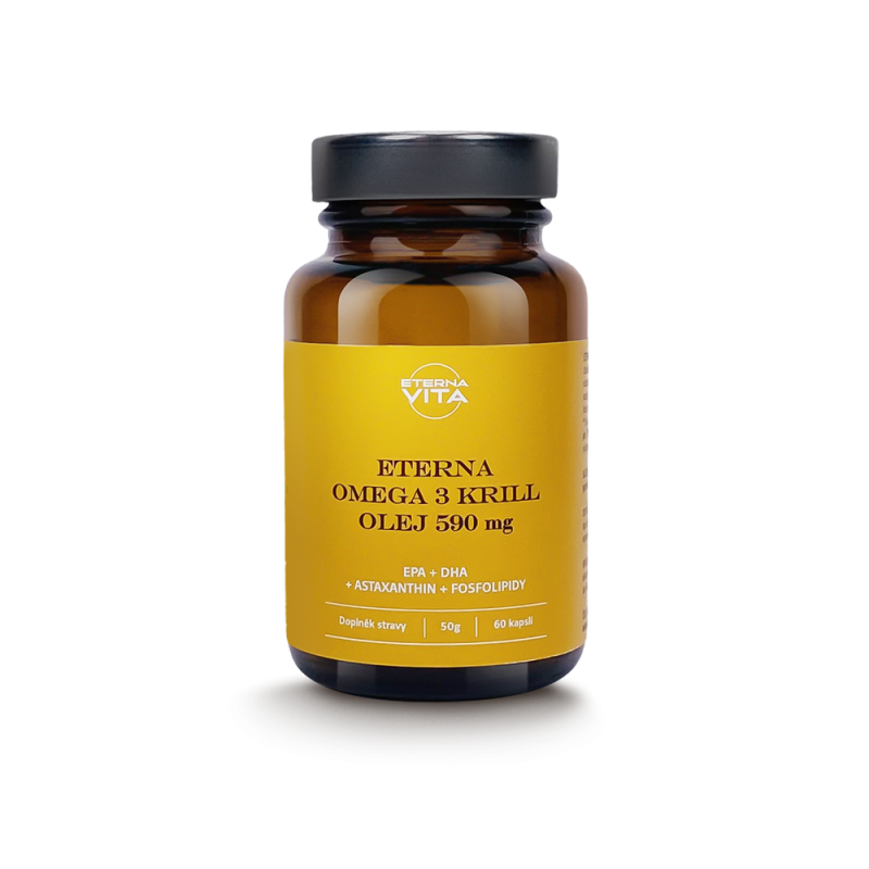 Značky - Omega 3 Krill olej 590 mg 60 cps. - Datum minimální spotřeby 6/23