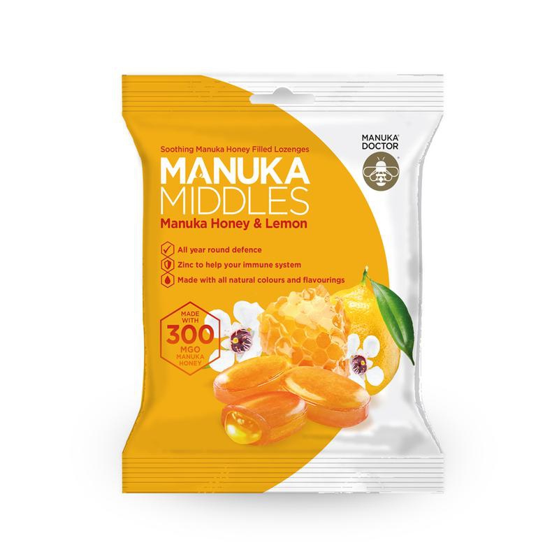 Značky - Manuka Doctor - Manukové pastilky - Manuka med & Lemon