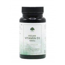G&G Vitamins - Vitamin D3 1000iu - 120 kapslí - veganská forma