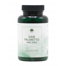 G&G Vitamins - Saw Palmetto & Zinek - 120 kapslí