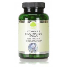 G&G Vitamins - Vitamin B3 Nikotinamid 500 mg - 120 kapslí