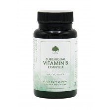 G&G Vitamins - Sublingvální komplex vitamínů B - 50 g prášku