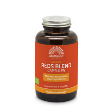 Mattisson BIO Reds Blend - Vláknina a antioxidanty - 180 kapslí